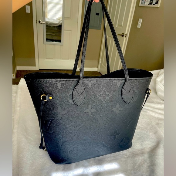 Louis Vuitton Bags Louis Vuitton Hang Bag Large Black Tote Poshmark